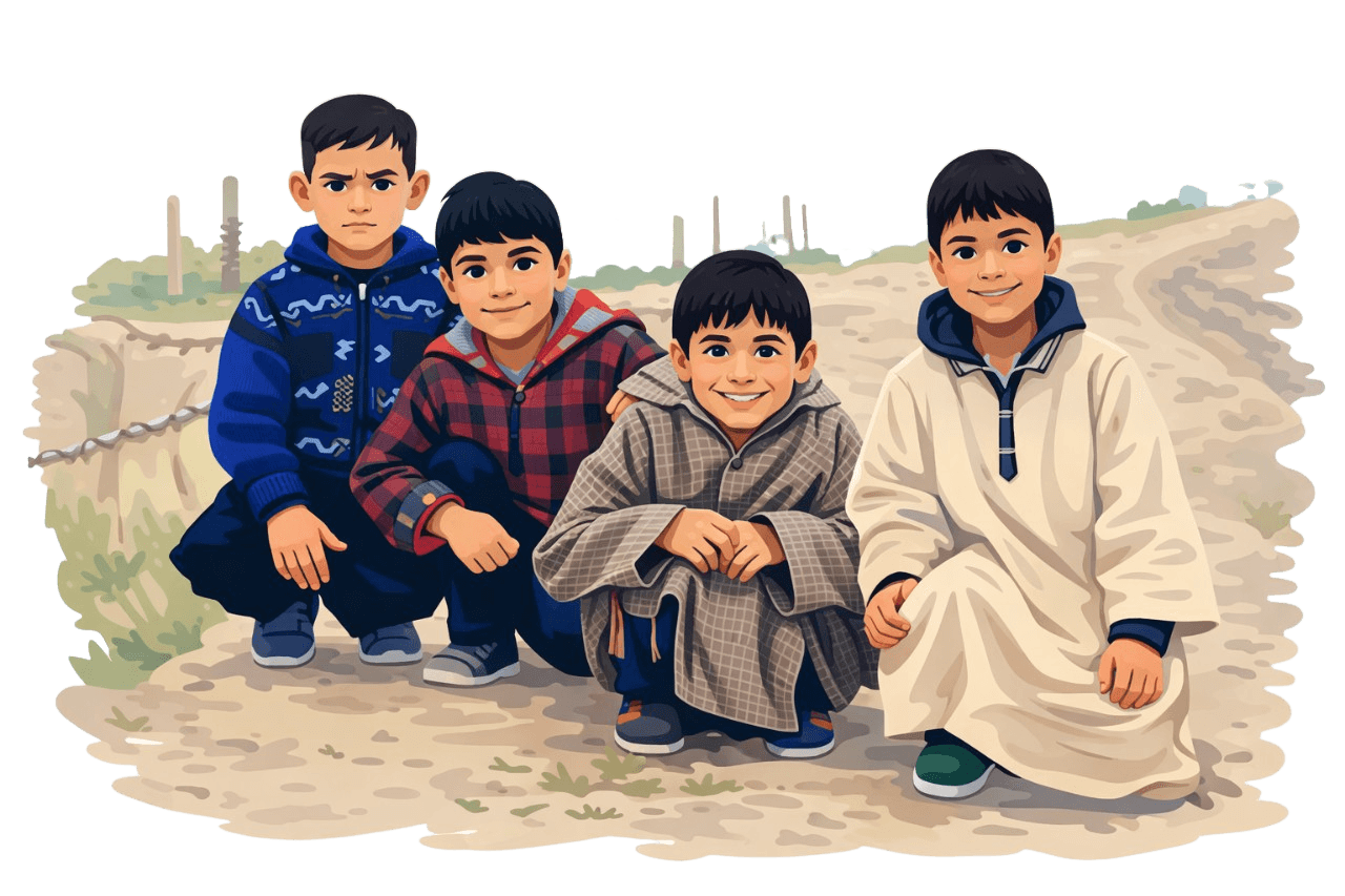 Hands nurturing a young plant